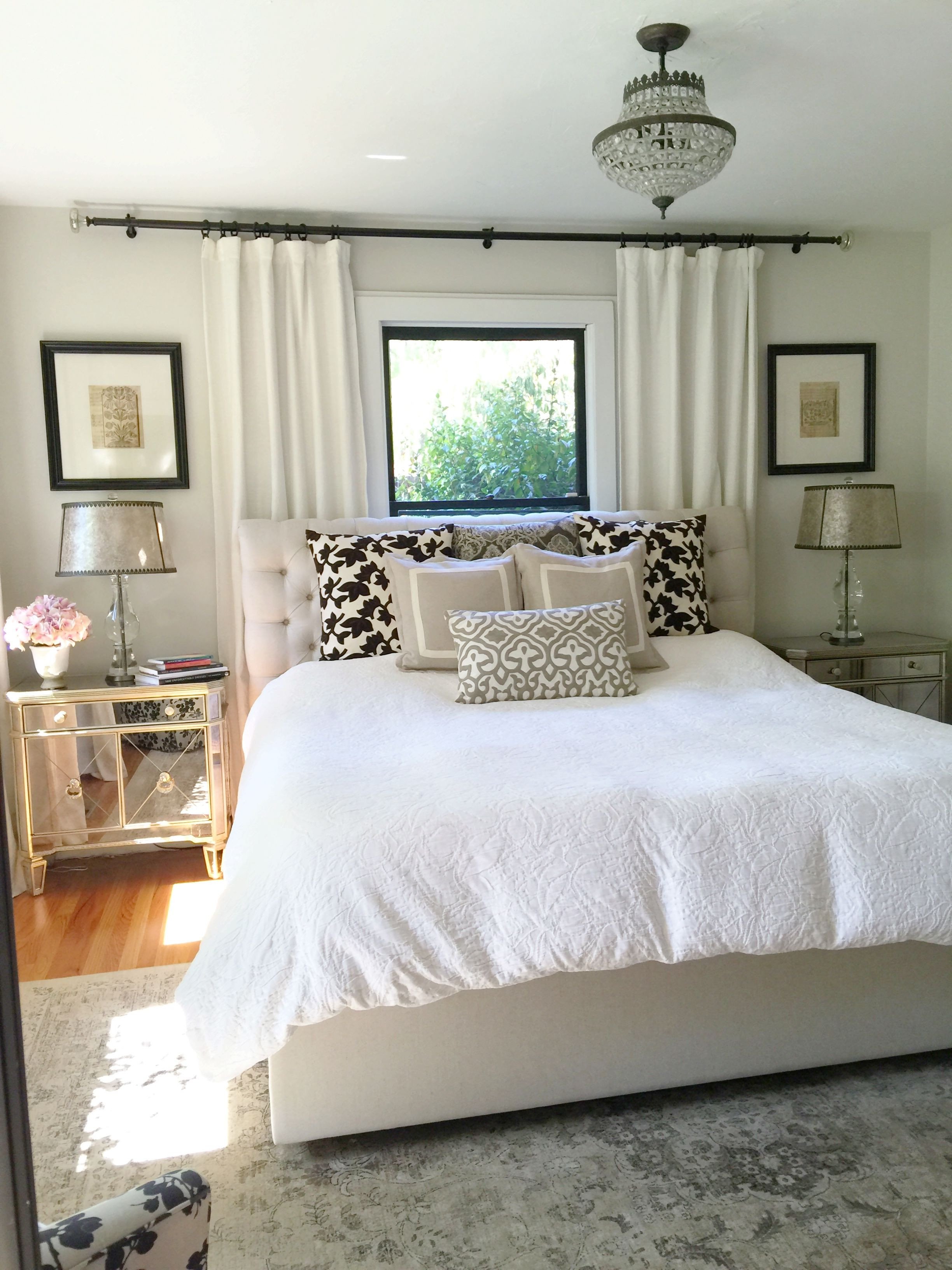 Bedroom In A Bag with Curtains Unique Neutral Bedroom Window Behind Bed Bedroom Window