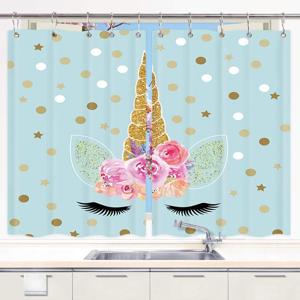 Bedroom In A Bag with Curtains Unique Window Treatments 39 by 52 X 2 Myru 1 Pair Cartoon Print Owl
