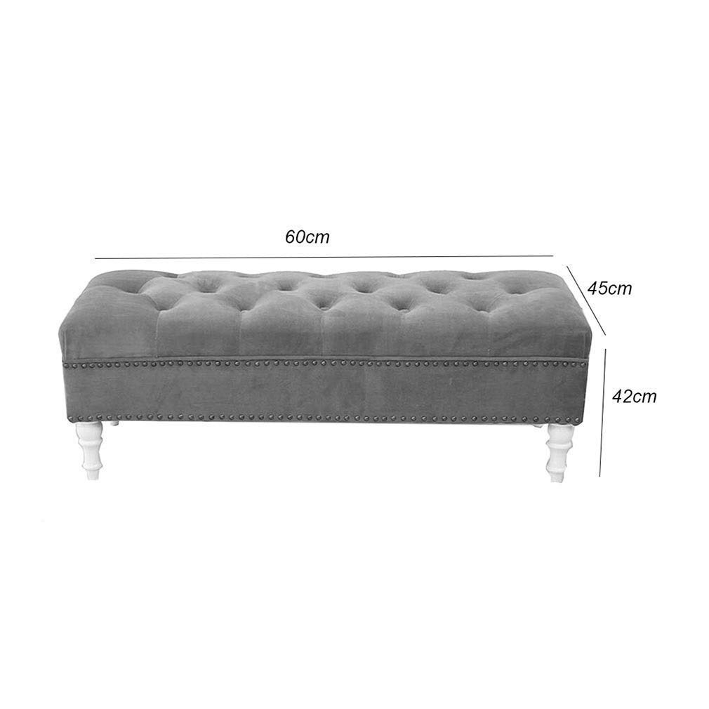 Bedroom Ottoman Storage Bench Unique Amazon Rectangular Tufted Fabric Ottoman Shoes Bench