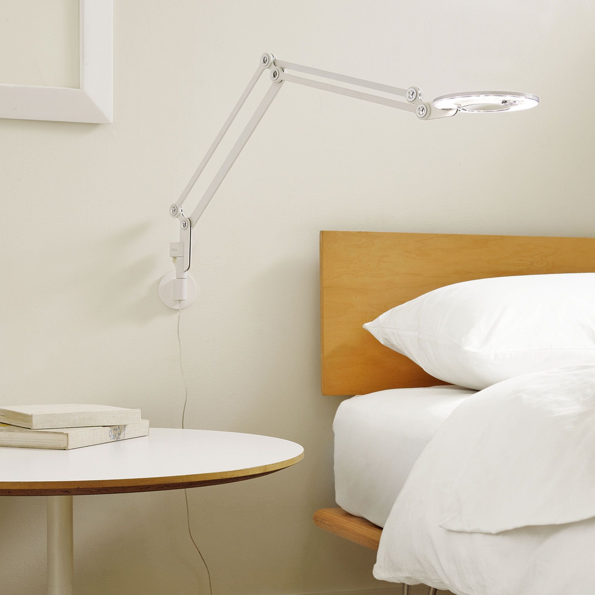 Bedroom Reading Light Wall Mounted Elegant Link 1 Light Swing Arm