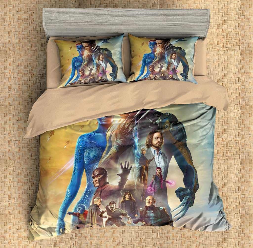 Bedroom Set for Men Lovely 3d Customize X Men Bedding Set Duvet Cover Set Bedroom Set