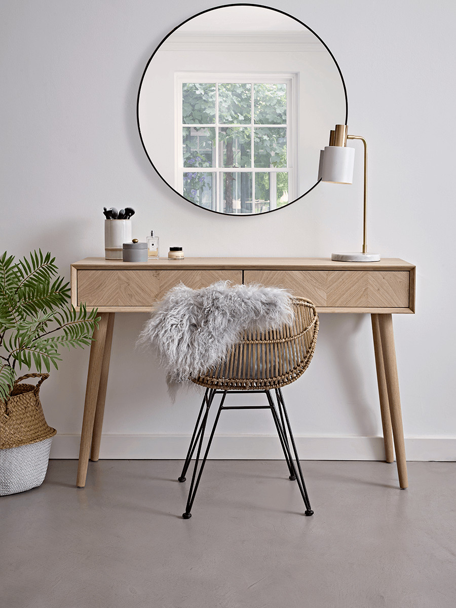 Bedroom Table and Chairs Awesome Chevron Oak Storage Console Table