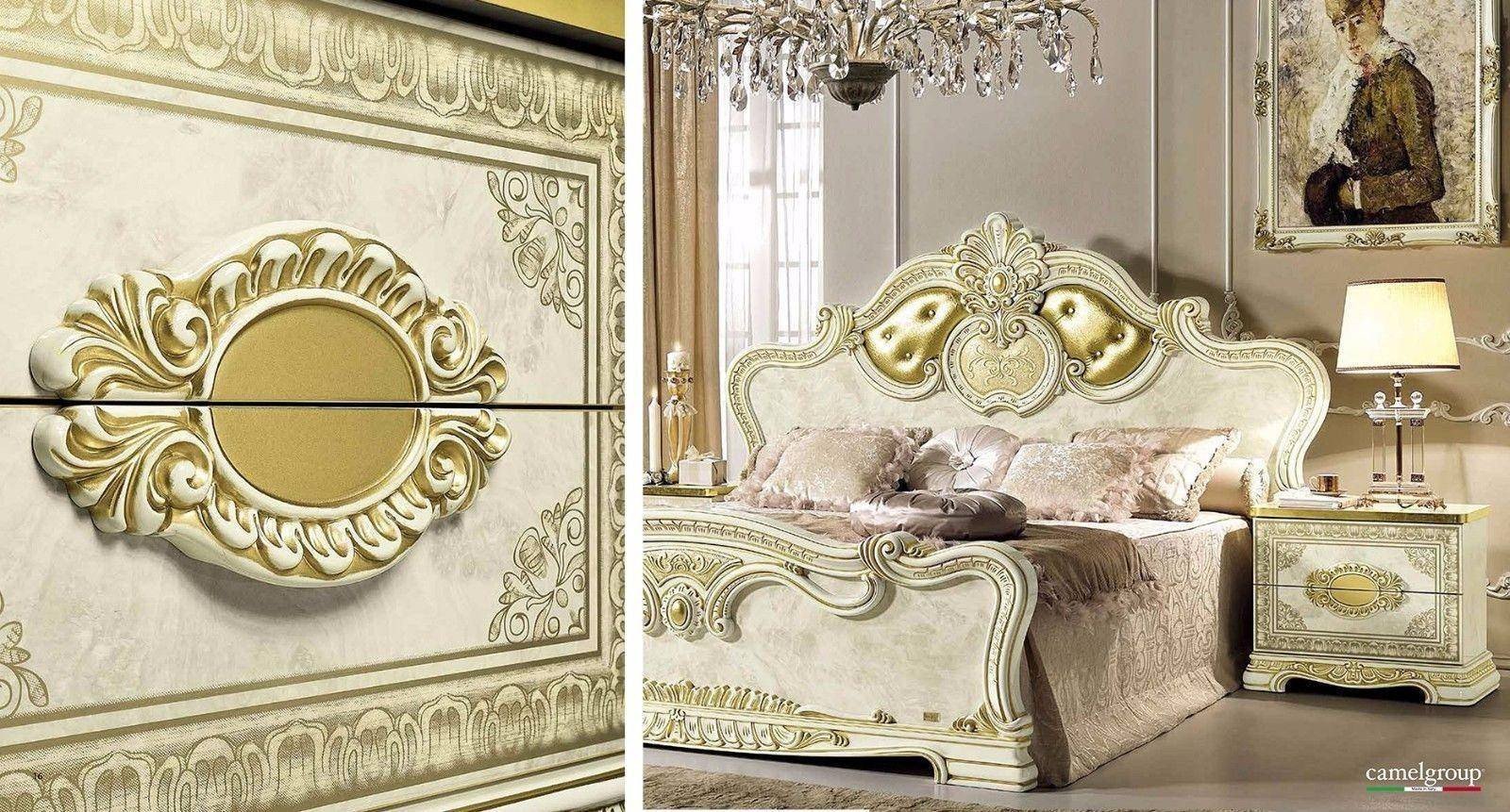 Bedroom Vanities for Sale Awesome Luxury Gold Ivory Queen Bedroom Set 5 Classic Royalty Made