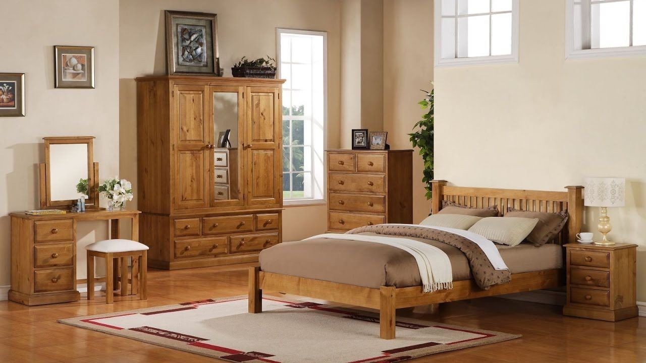 Bedroom Vanities for Sale Luxury Pine Bedroom Furniture with Brown Bed Cover Bedroom Vanity