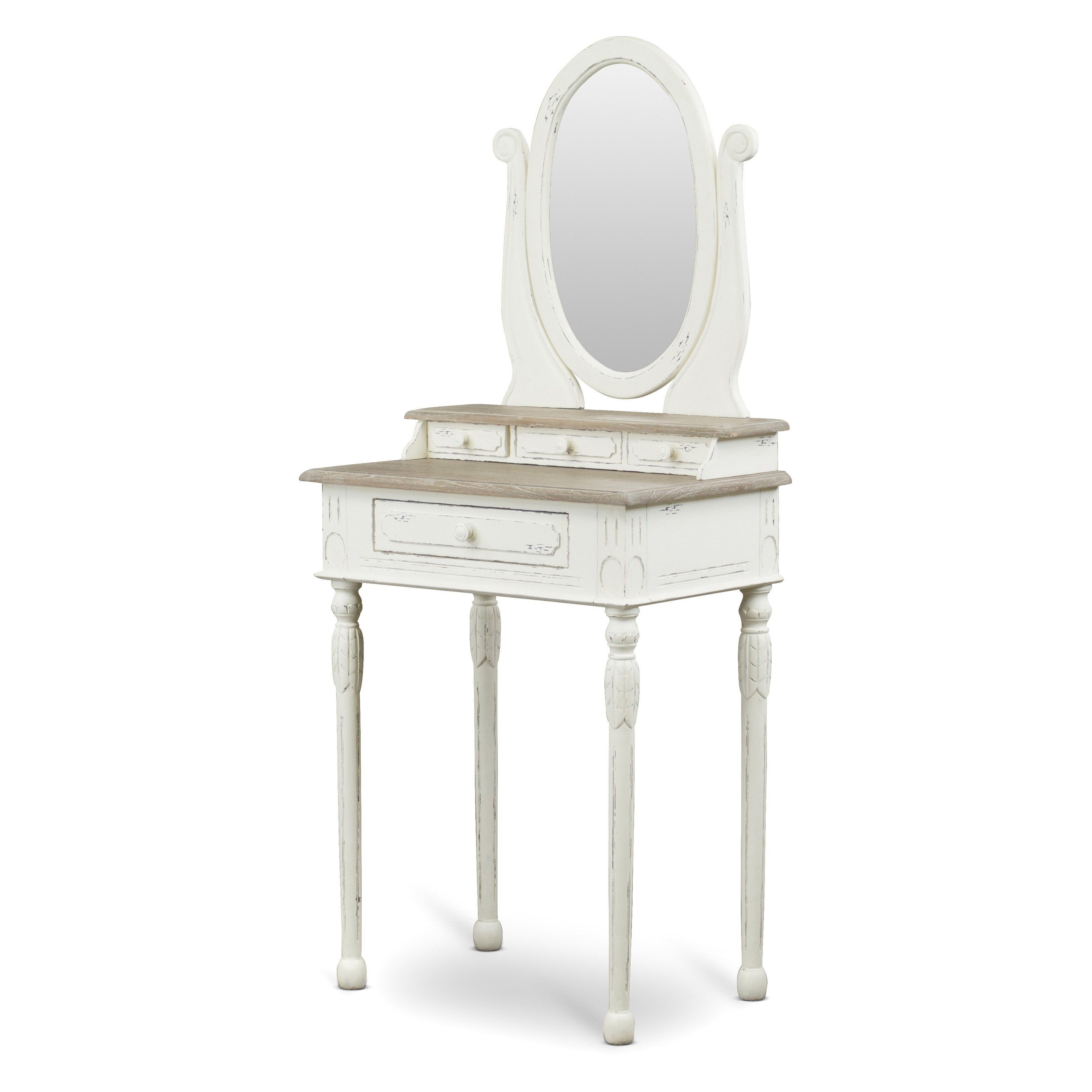 Bedroom Vanity with Drawers Unique Baxton Studio Anjou Dressing Table with Mirror Plm5vm M B