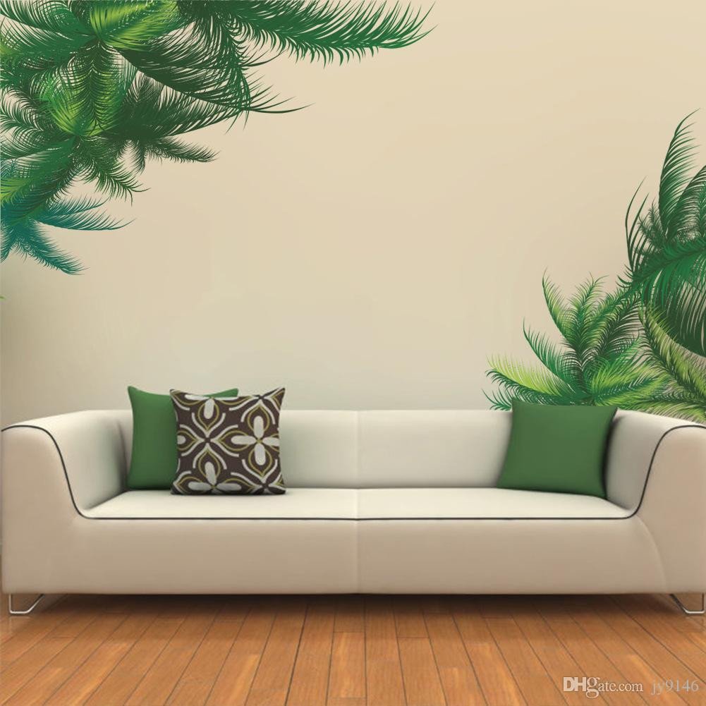 Bedroom Wall Art Stickers Awesome Vinyl Waterproof Tree Leaf Wall Stickers Plant Wall Mural Decal Living Room and Bedroom Decorative Stickers Wallpaper Custom Wall Decals Custom Wall