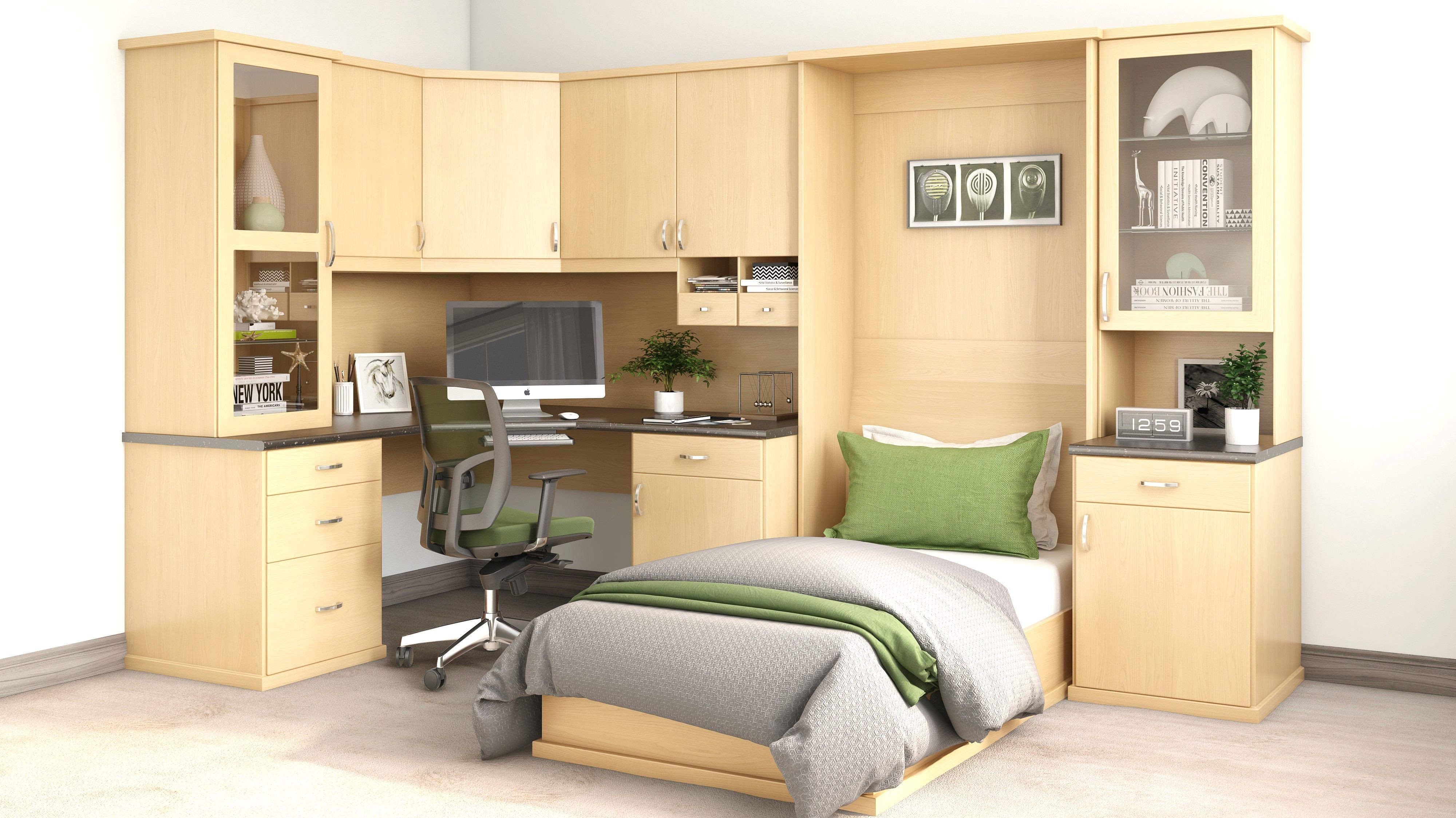 Bedroom Wall Units with Drawers Elegant Closet World Bedtecâ¢ Wall Beds