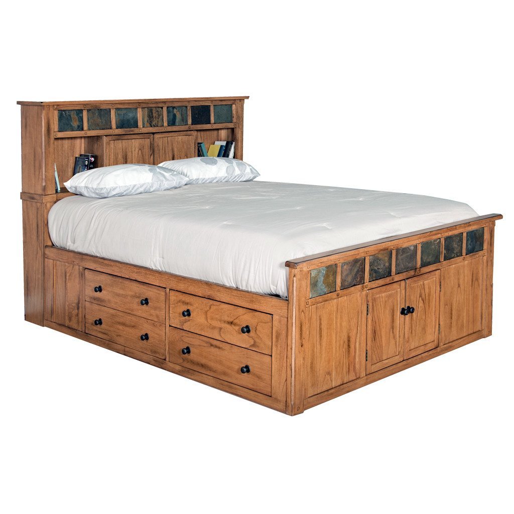 Bedroom Wall Units with Drawers Luxury Sd 2334ro Sek Sedona Rustic Petite Storage Bed E King Size