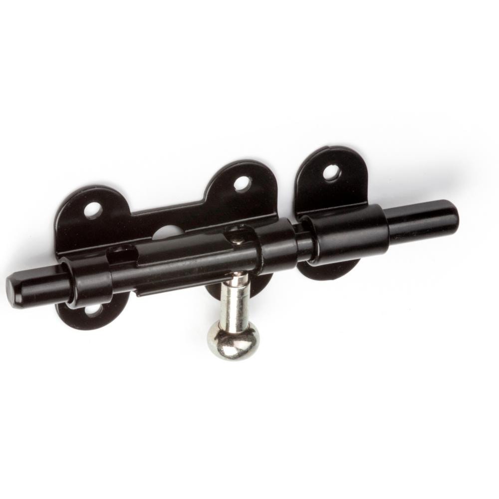 Best Bedroom Door Lock Elegant 4 1 2 In Iron Black Barrel Sliding Lock