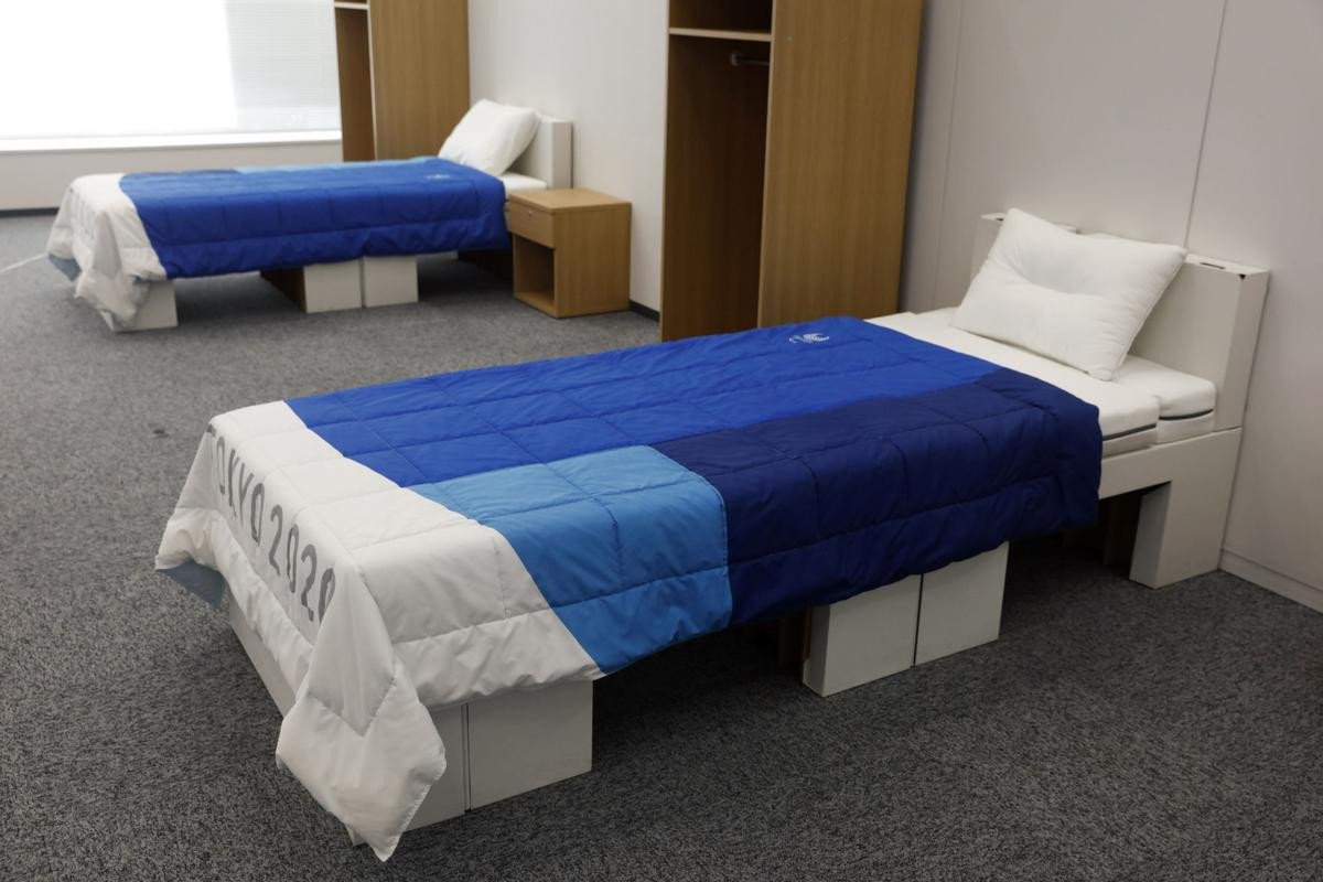 Best Place to Buy Bedroom Furniture Elegant An Olympic First Cardboard Beds for tokyo athletes Village