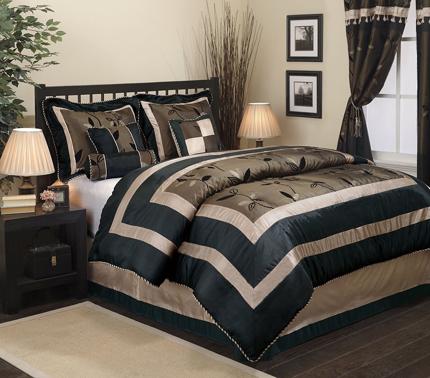 Black Bedroom Comforter Set New 63 Most Divine White Duvet Cover Double Covers King Size