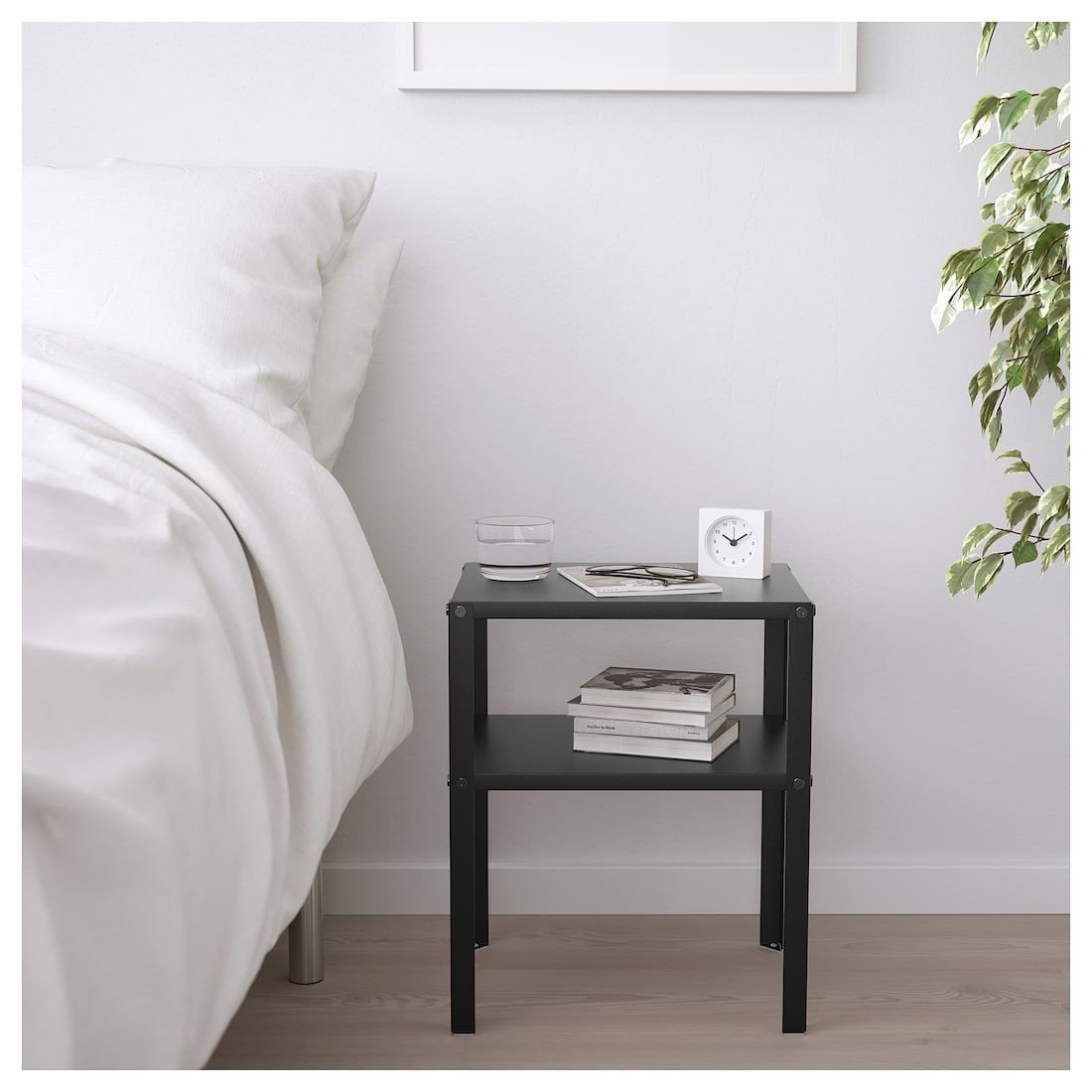 Black Bedroom Side Table Best Of Ikea Knarrevik Black Nightstand In 2019