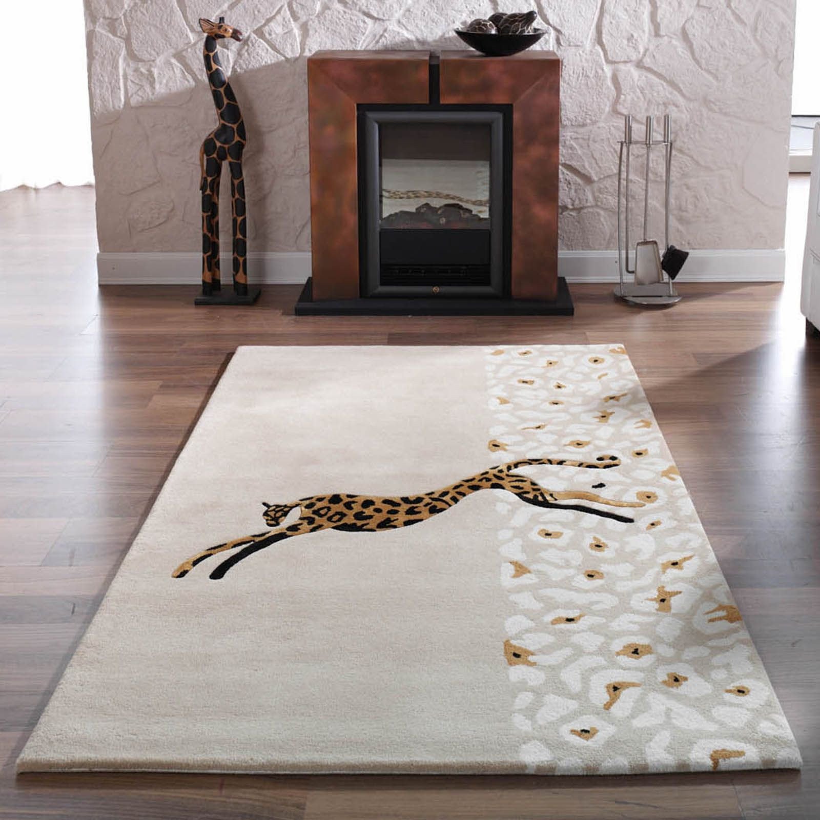 Black Rugs for Bedroom Inspirational Kalahari Giraffe Rugs In Gold and Black120x180cm 5 7&quot;x4 0