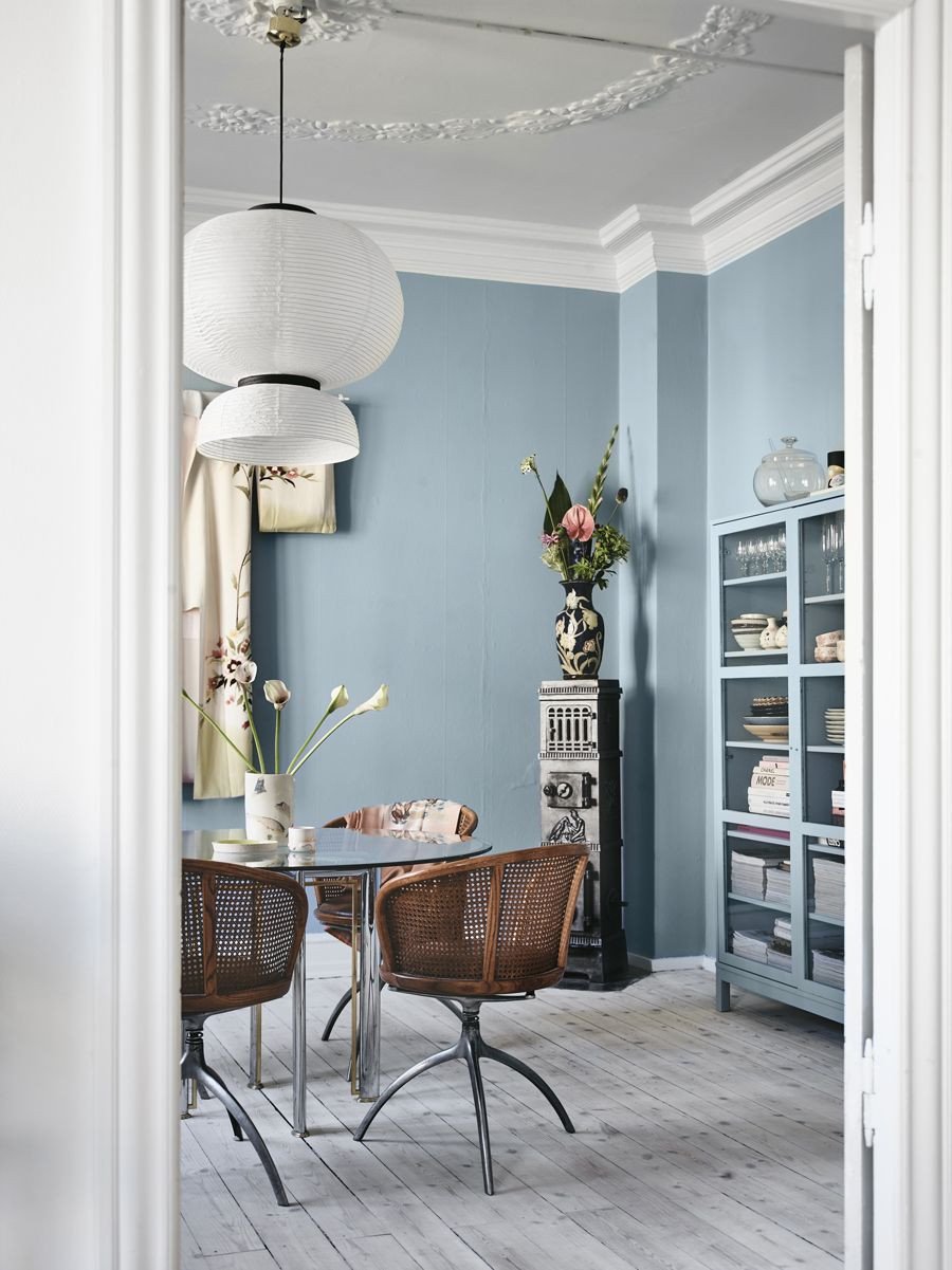 Blue and Gray Bedroom Lovely 10 Perfect Scandinavian Blue Paint Colors for Your Home