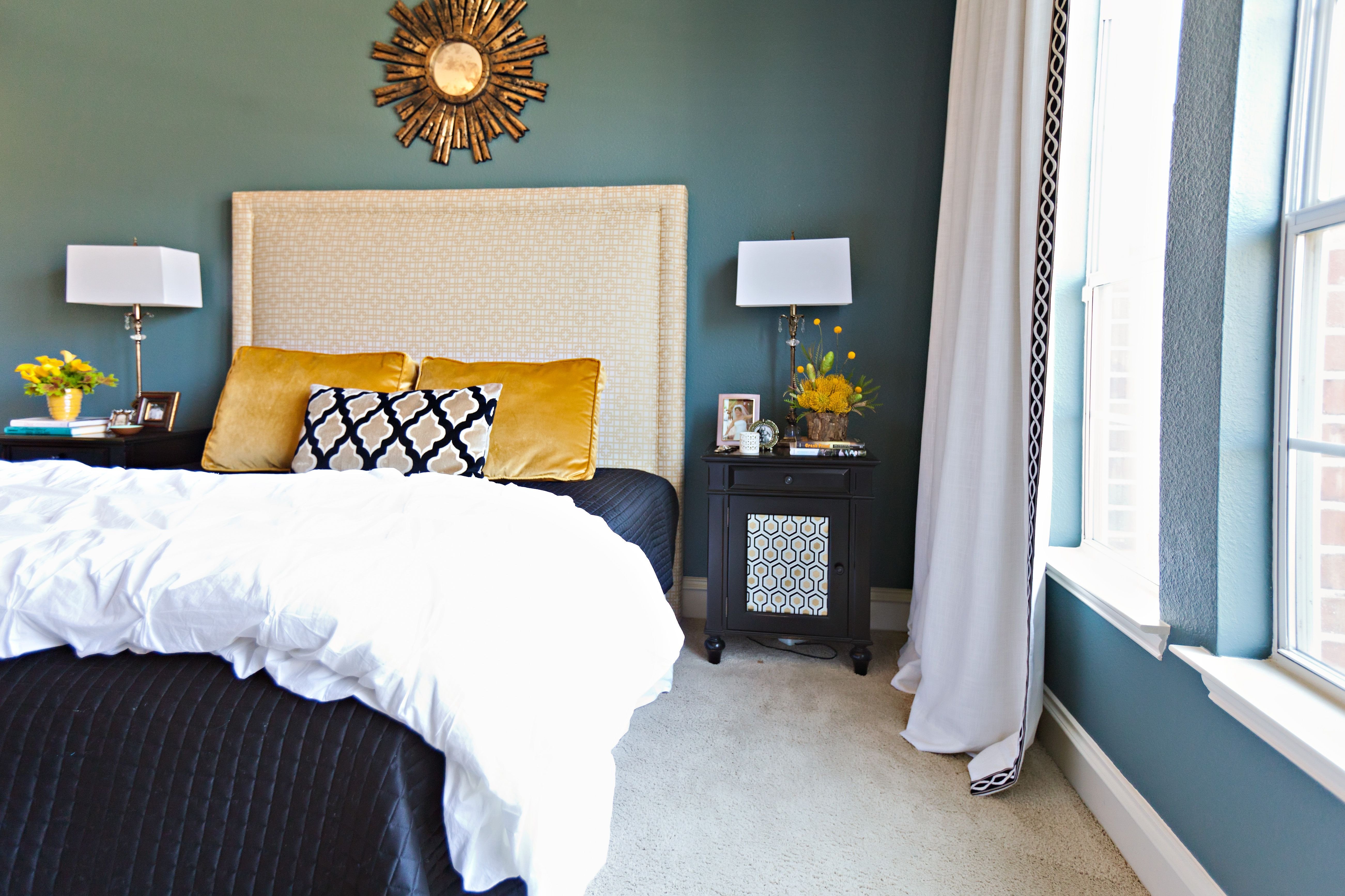 Blue and Tan Bedroom Luxury Turquoise Blue Yellow Tan with White Love these Colors