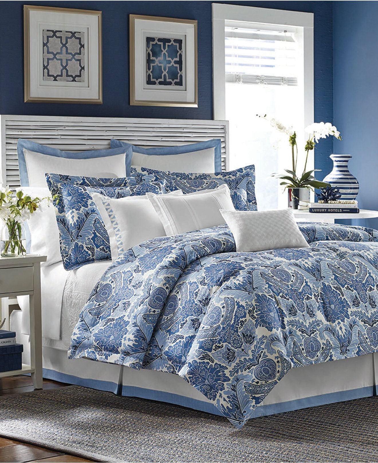 Blue Bedroom Furniture Set Inspirational tommy Bahama Porcelain Paradise forter and Duvet Sets