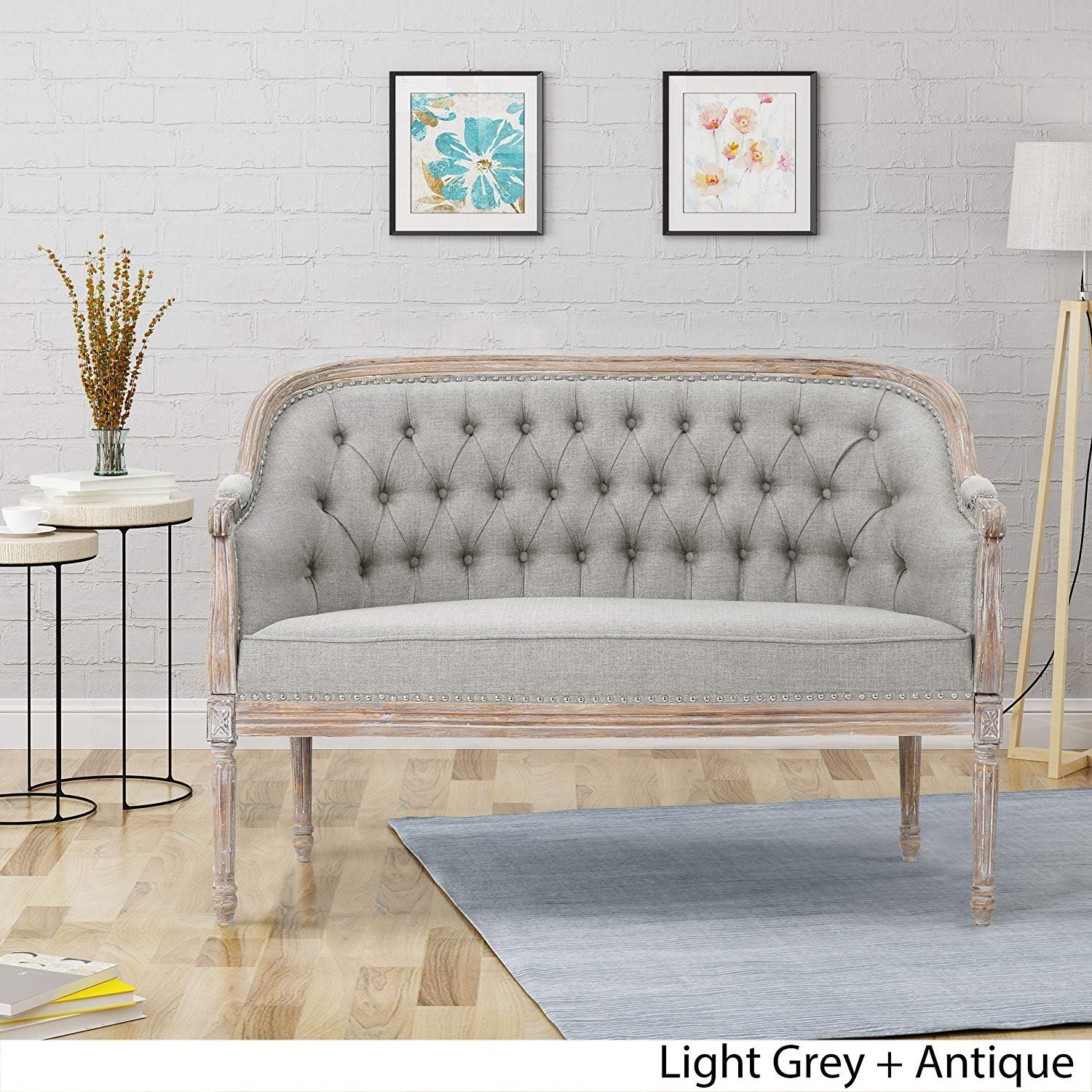 Bobs Furniture Childrens Bedroom Inspirational Christopher Knight Home Megan Classical Light Grey Fabric Tufted Loveseat