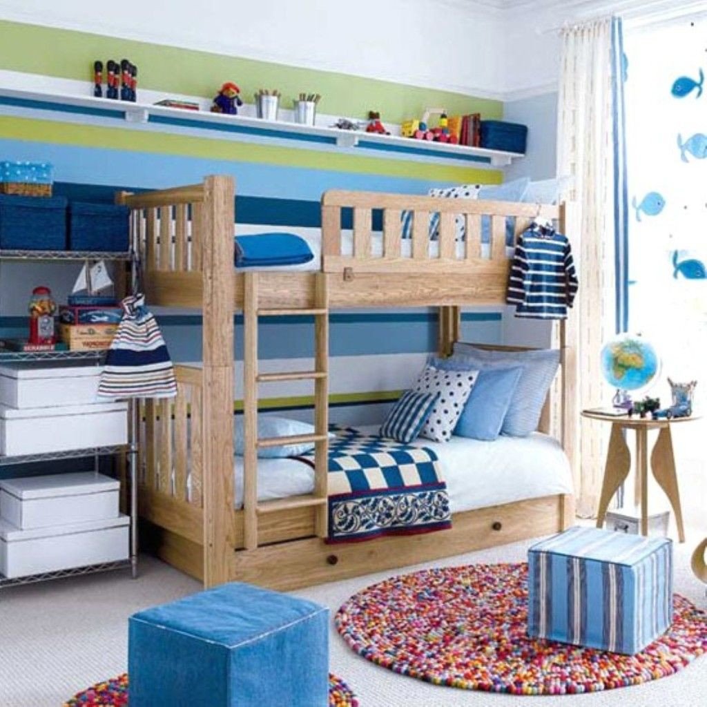 Boy Bedroom Ideas Decorating Elegant toddler Boys Bedrooms with Bunk Beds