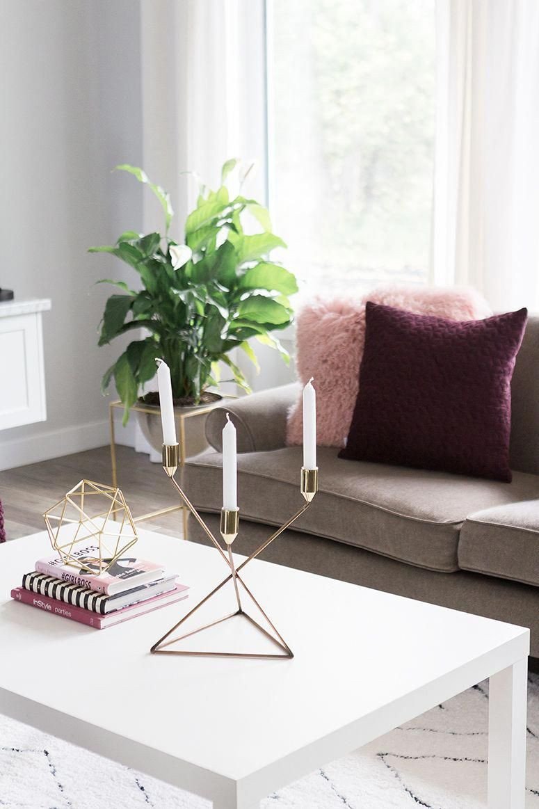 Burgundy and Gray Bedroom Beautiful Blogger Living Room Reveal Blush Pink Burgundy and Gold