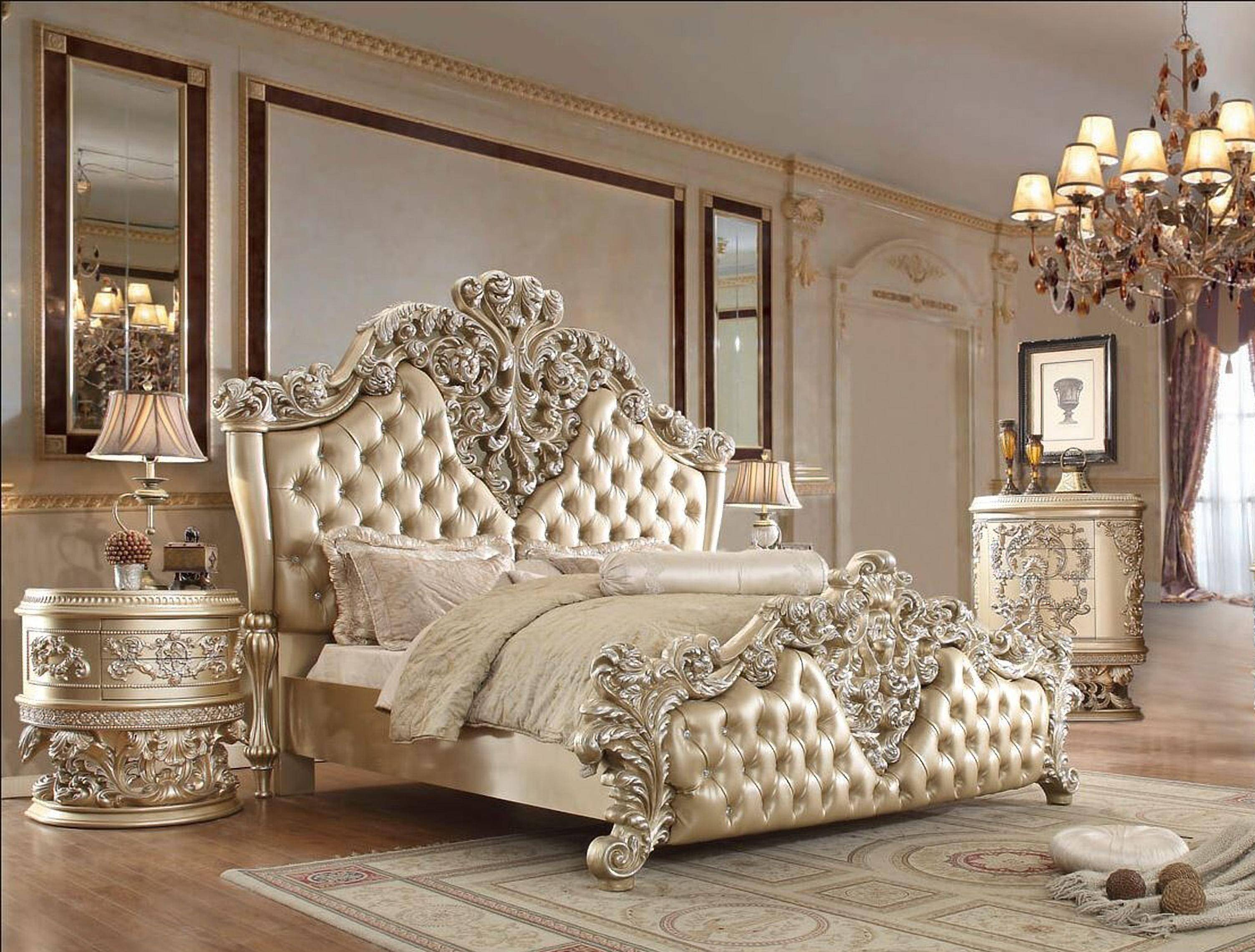 Cal King Bedroom Set Inspirational Luxury Belle Silver Cal King Bedroom Set 5 Pcs Homey Design