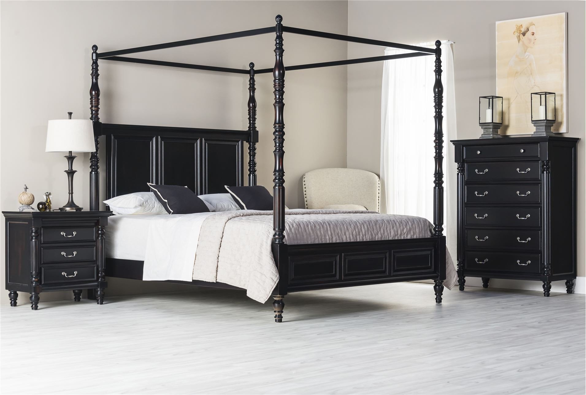 California King Canopy Bedroom Set Luxury Image Of Canopy Bed Frame Queen Photo Coaster Ilana King