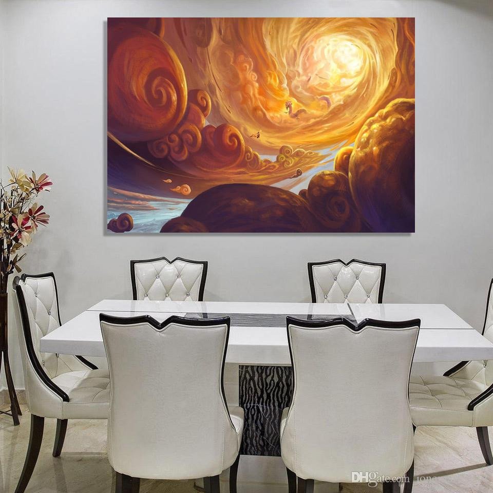 Canvas Painting for Bedroom Unique 2019 Clouds Dragon Wall Art Canvas for Living Room Bedroom Home Decor Printed Canvas Paintings From Jonemark2014 $29 55