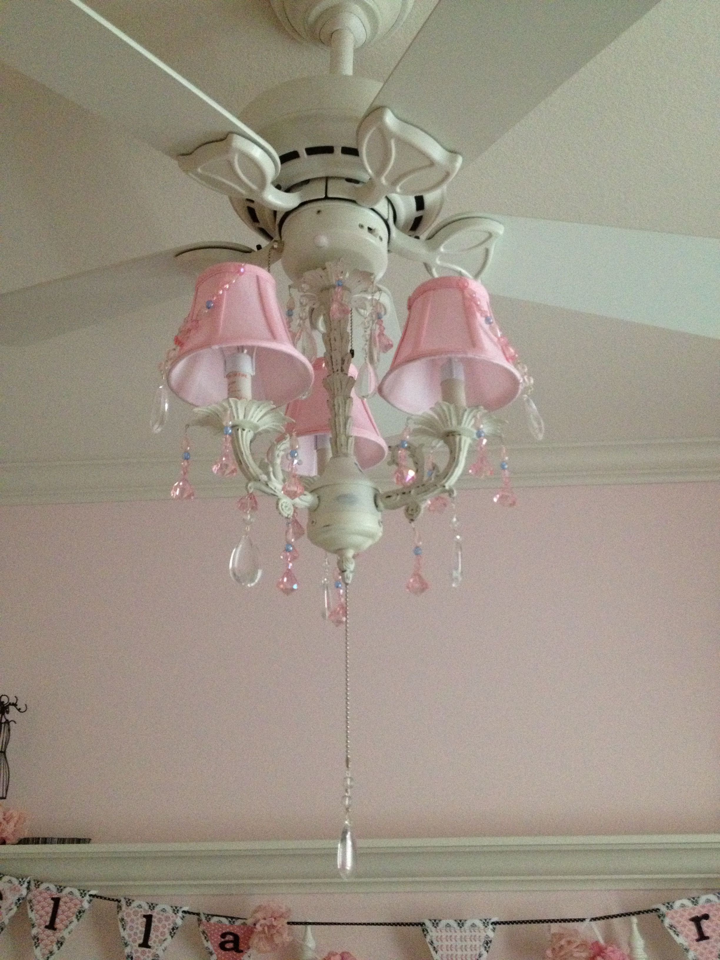 Ceiling Fans for Girl Bedroom Inspirational Pink Chandelier On the Fan