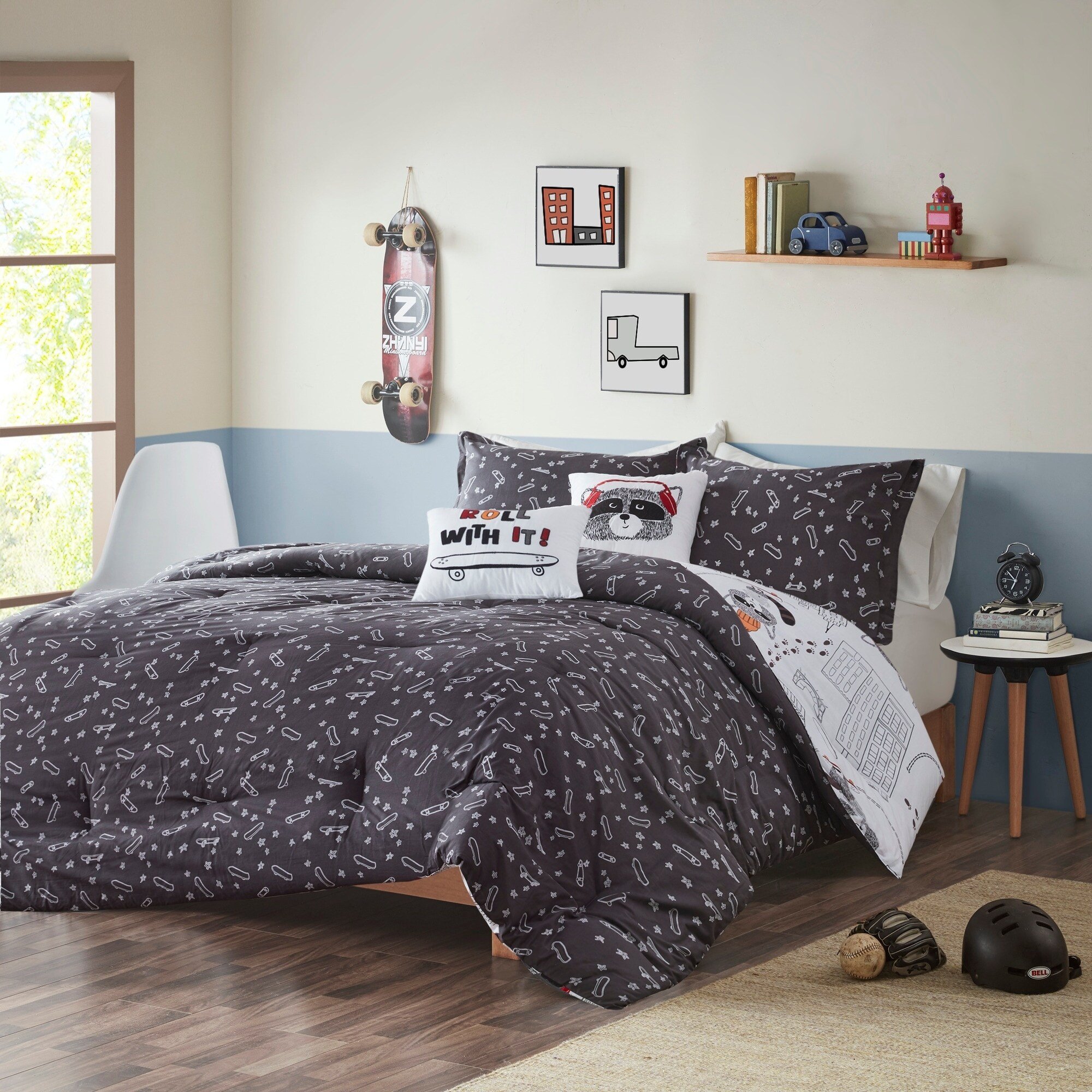Cheap Childrens Bedroom Furniture Awesome Urban Habitat Kids Cody Black Multi Cotton Reversible forter Set