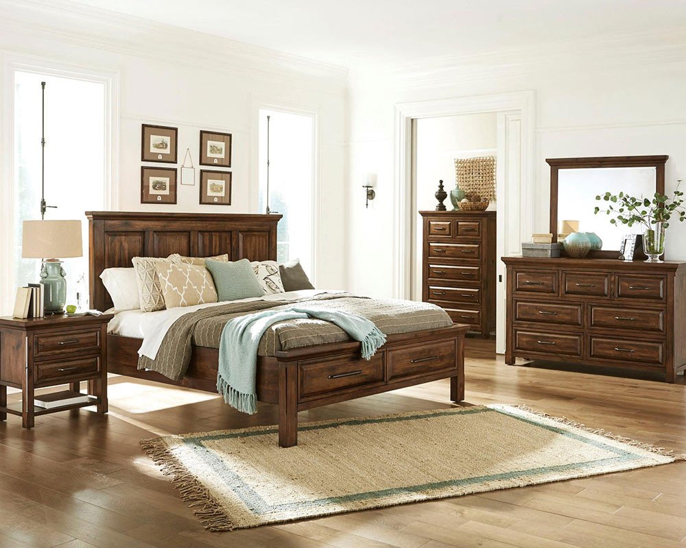Cheap Mirrored Bedroom Furniture New Napa Furniture Hill Crest Bedroom Suite Knoxville