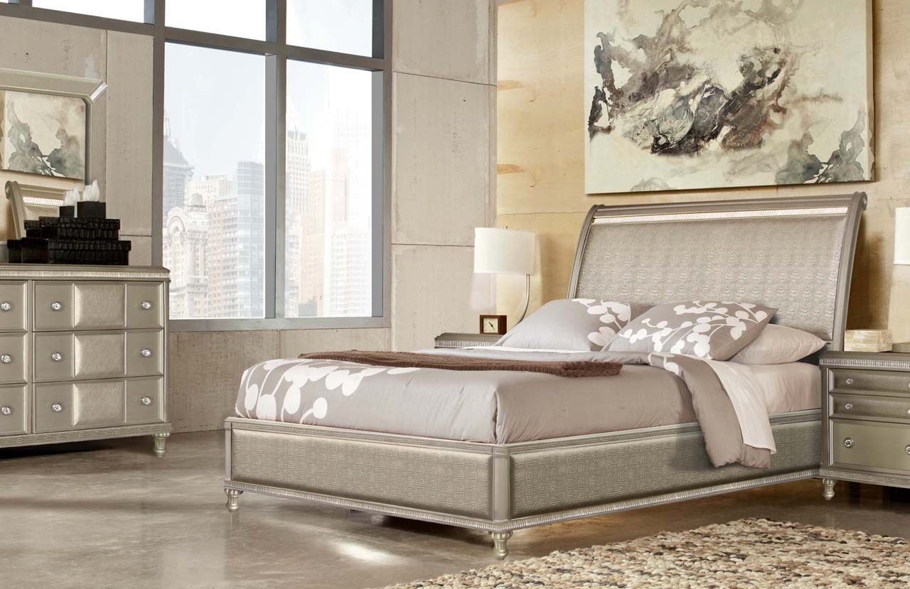 Cheap Modern Bedroom Set Fresh Glam Bedroom with Gator and Crystal