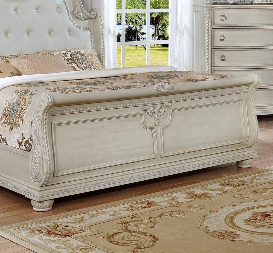 Cheap Queen Bedroom Set Best Of Crown Mark B1630 Stanley Antique White solid Wood Queen