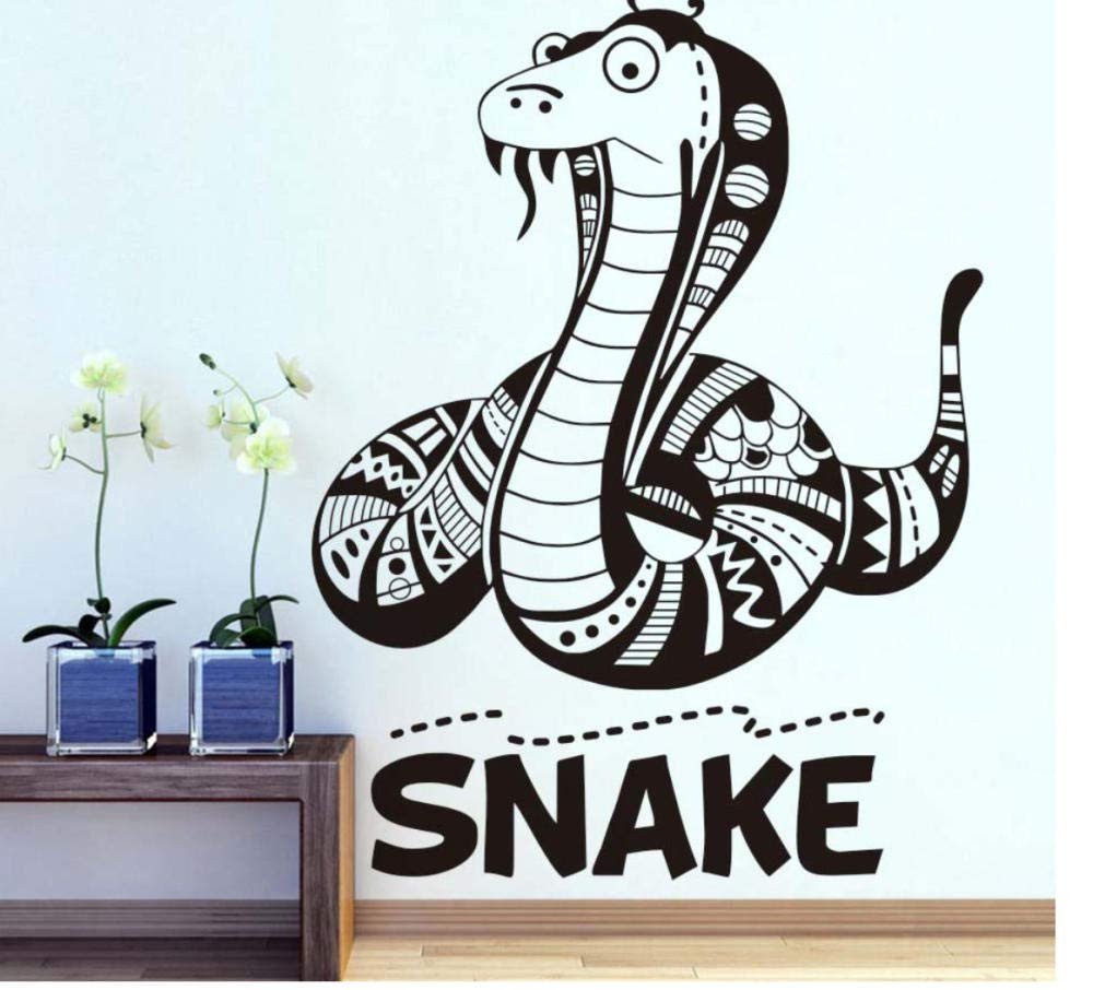 Childrens Bedroom Wall Stickers Removable Best Of Amazon Scmkd Cartoon Flathead Snake Wall Sticker for