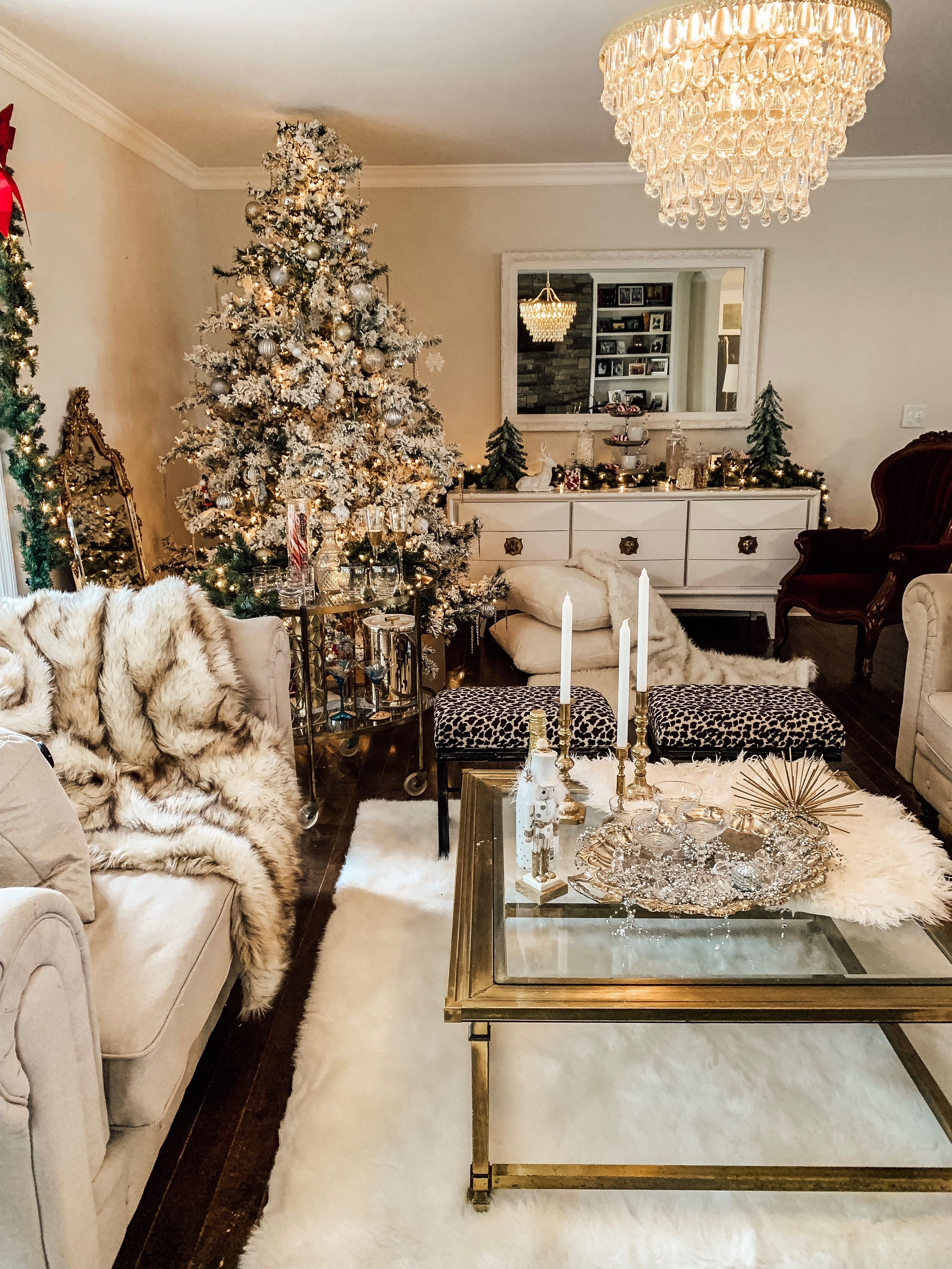 Christmas Bedroom Decorating Ideas Luxury Christmas Living Room Glamour ð