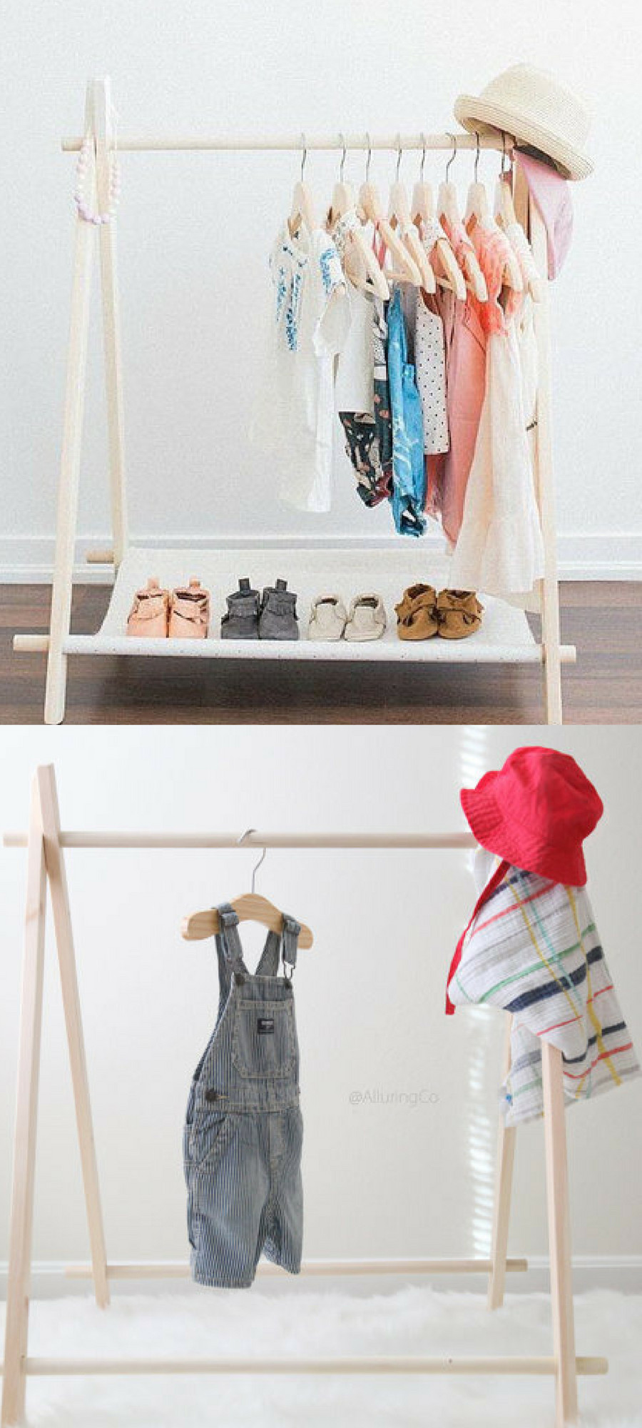 Clothing Rack for Bedroom Luxury Mini Children S Clothing Rack with or without Cotton Canvas