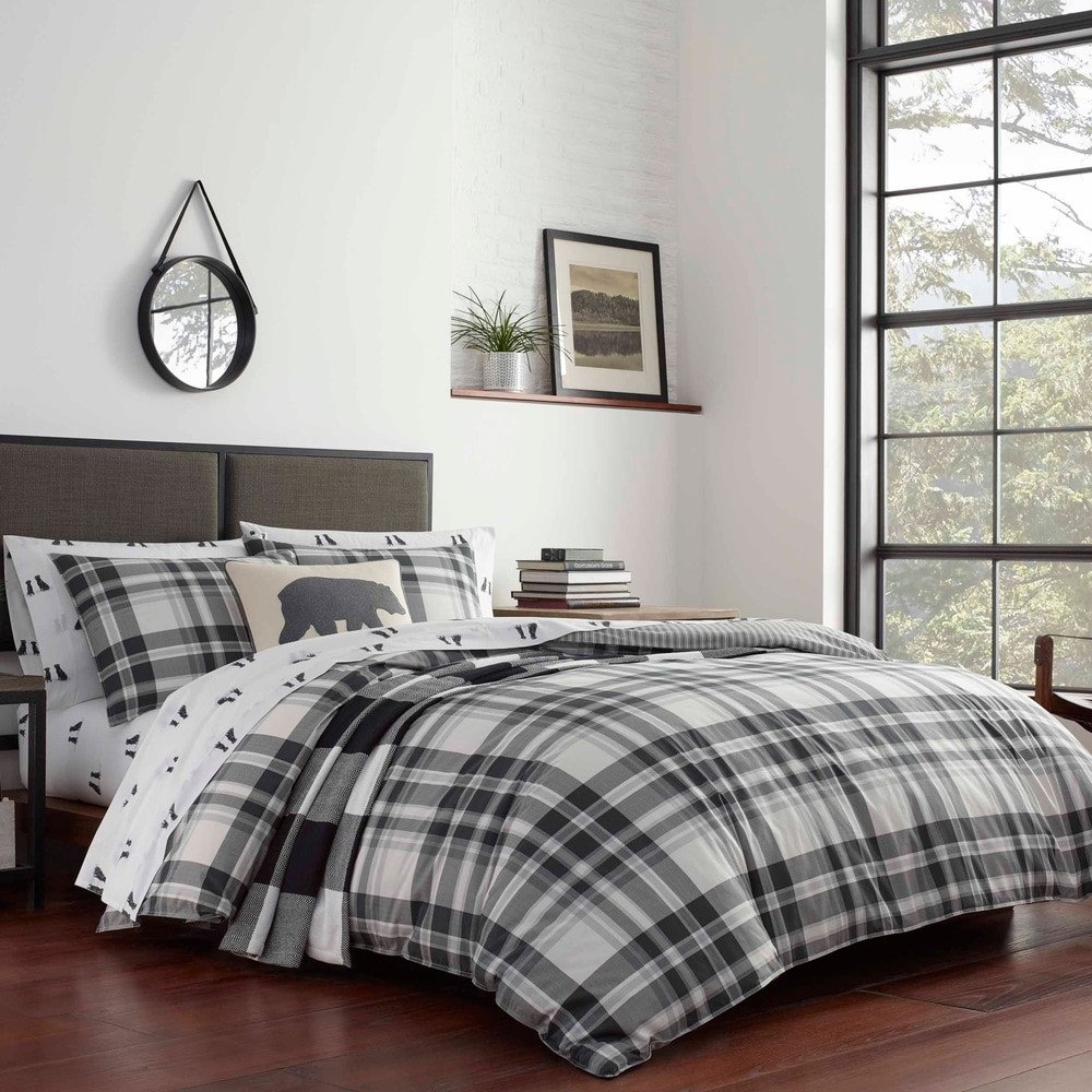 Coal Creek Bedroom Set Elegant Black Cotton forter Sets