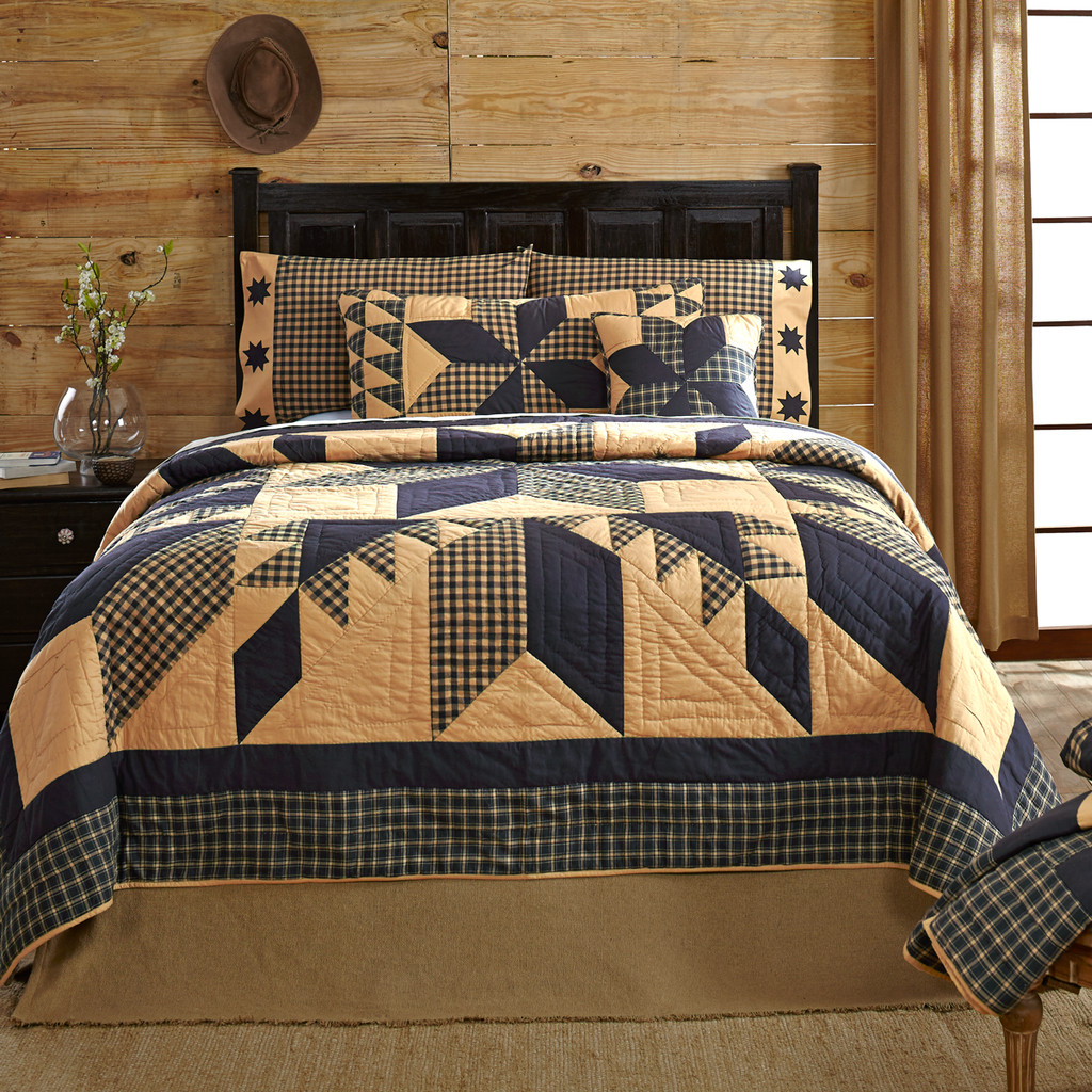 Coal Creek Bedroom Set Elegant Dakota Star King Luxury Quilt