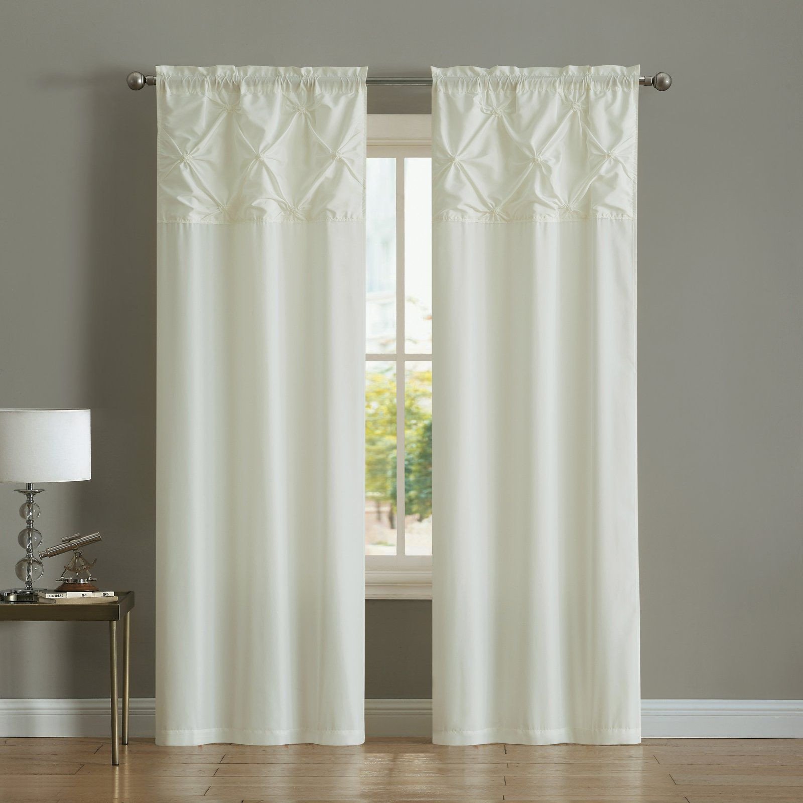 Colorful Curtains for Bedroom Best Of Mainstays Pintuck Floral Burst Grommet Window Curtain Set