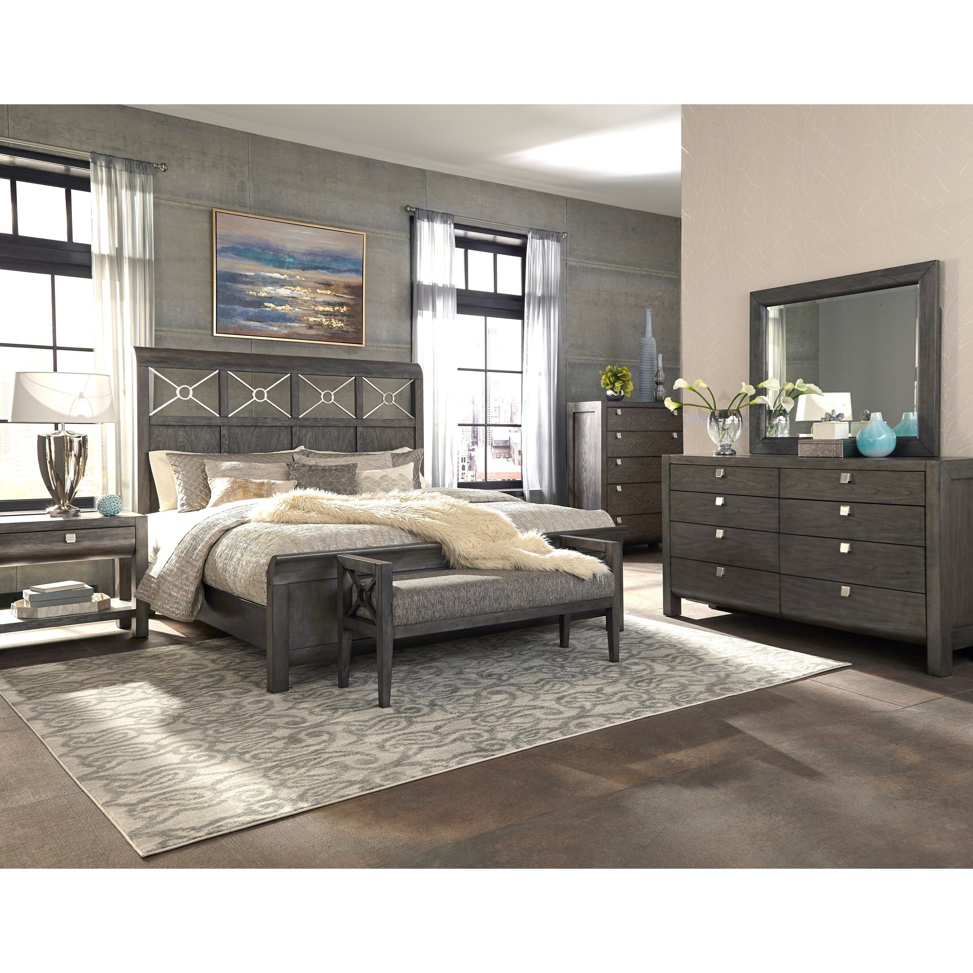 Complete Bedroom Furniture Set Beautiful Music City Queen Bed Plete by Trisha Yearwood Home