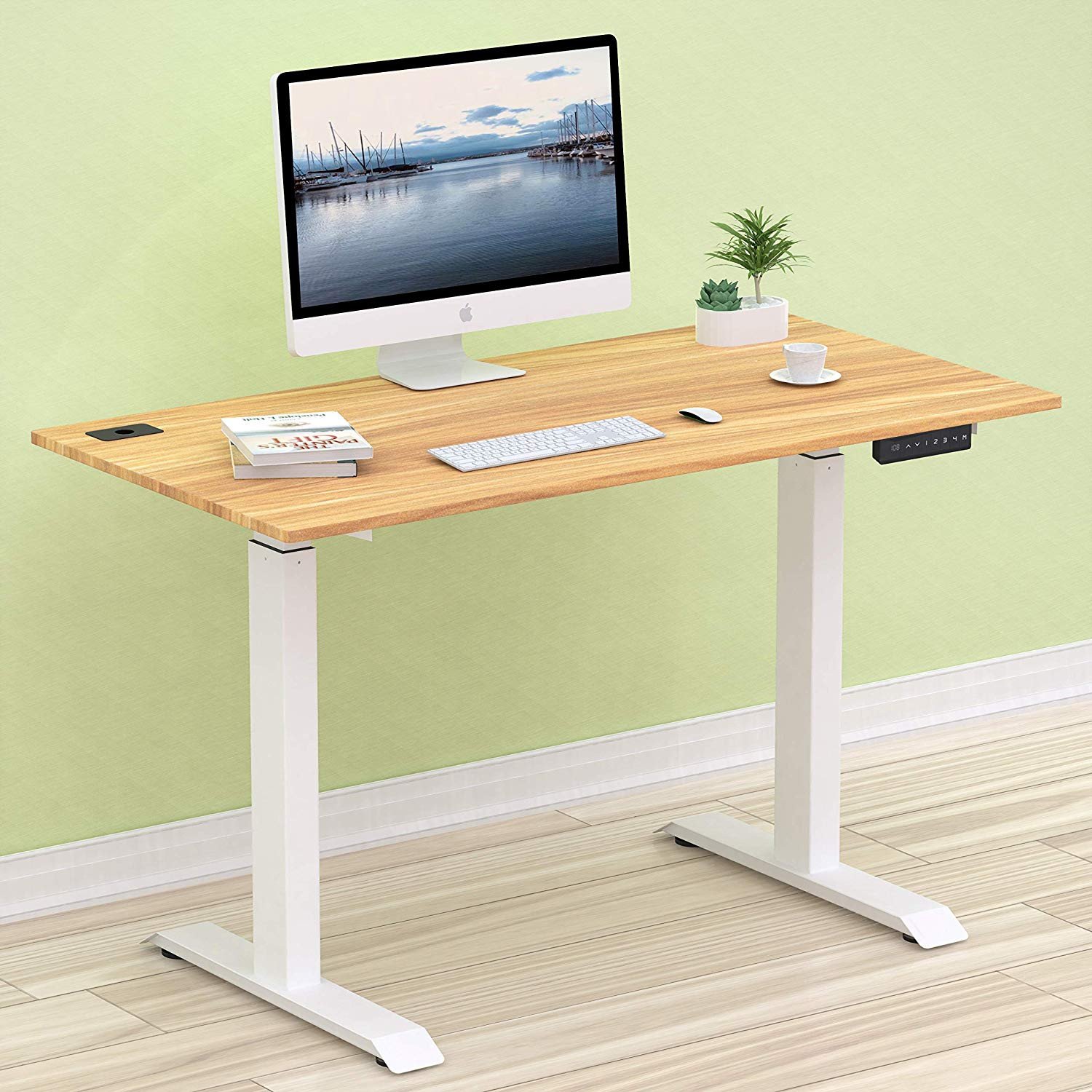 Computer Desk for Small Bedroom Elegant Shw Electric Height Adjustable Puter Desk 48 X 24 Inches Maple