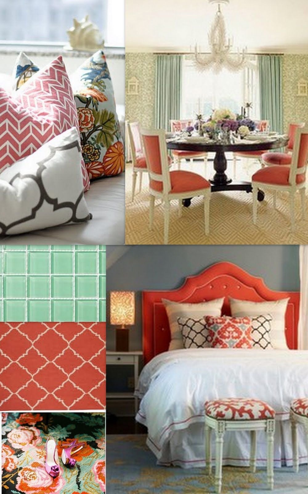 Coral and Teal Bedroom Best Of Triple L Designs Coral Sea Foam Green