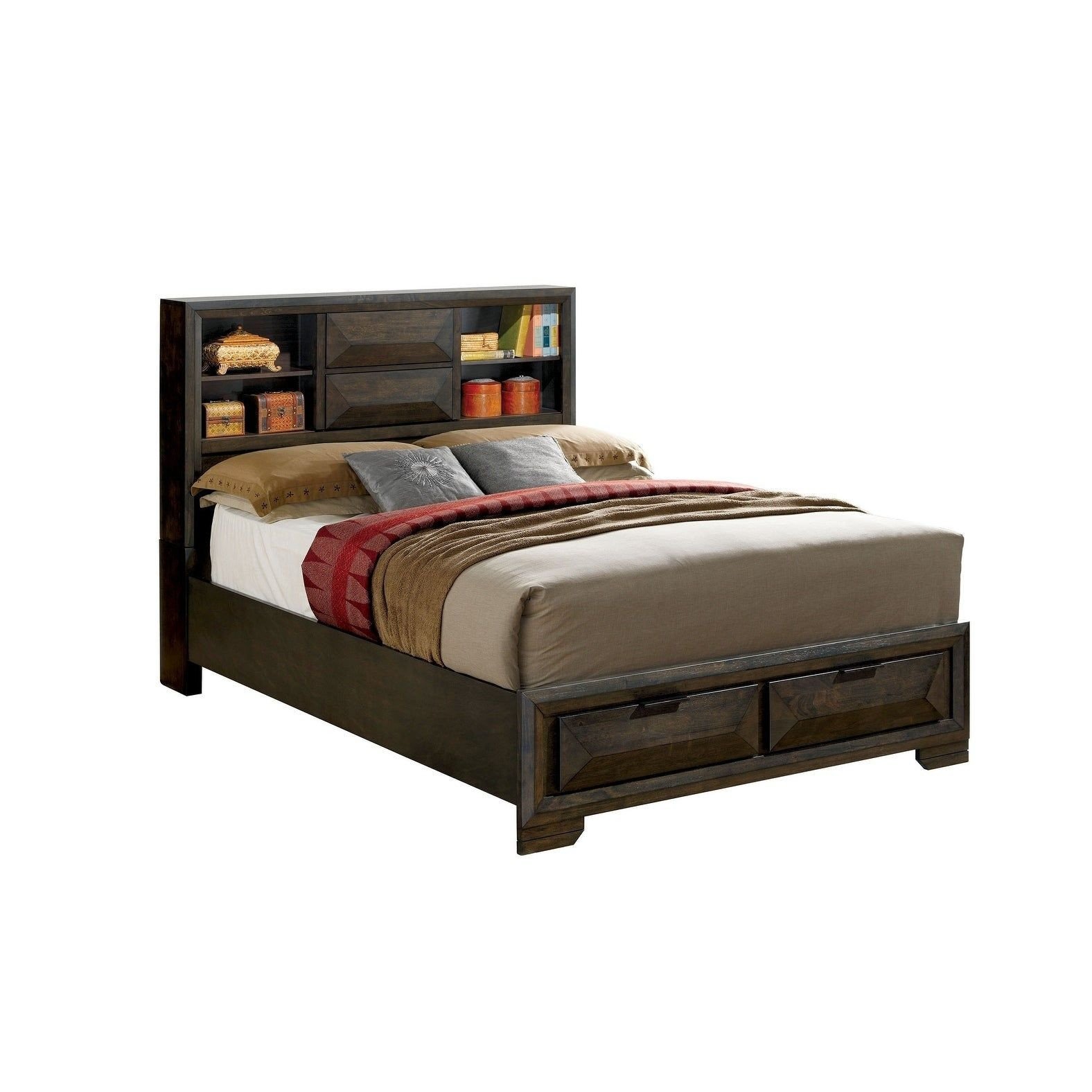 Cortina Sleigh Bedroom Set New Williams Home Furnishing Nikomedes C King Bed In Espresso