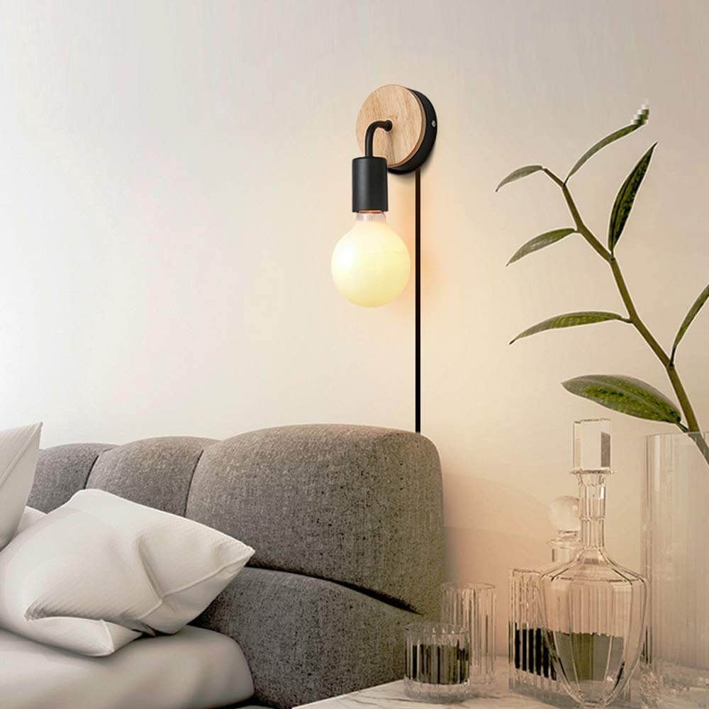 Cute Lamps for Bedroom Awesome Cute and Simple Round Bulb Headboard Wall Light