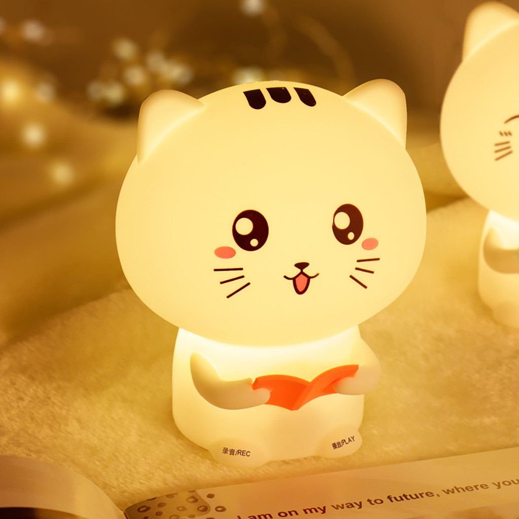 Cute Lamps for Bedroom Inspirational Cute Cat Lights organic Silicone Night Light Usb