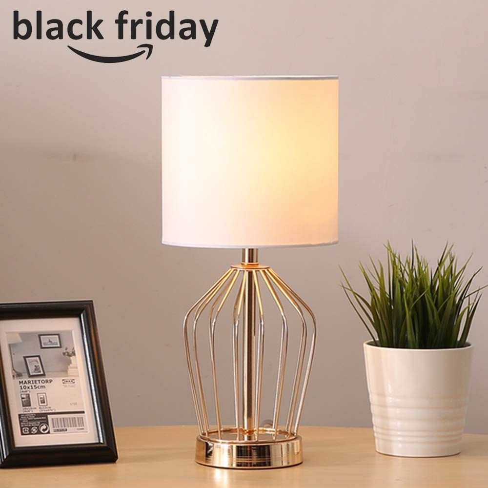 Cute Lamps for Bedroom Inspirational Hollowed Base Golden Bedroom Livingroom Bedside Table Lamp