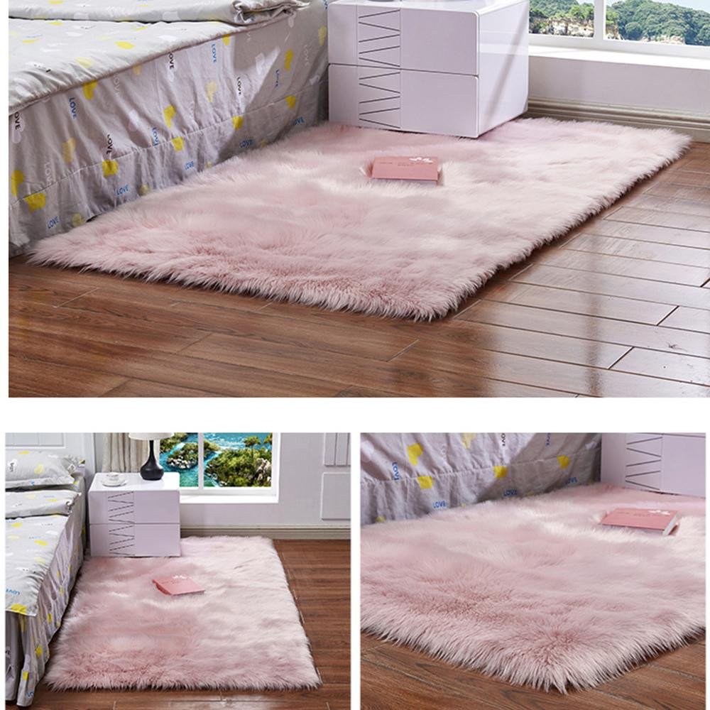 Cute Rugs for Bedroom Best Of Shaggy Carpet for Living Room Home Warm Plush Floor Rug Fluffy Mats Kid Room Faux Sheepskin Wool area Rug Bedroom Mats Silky