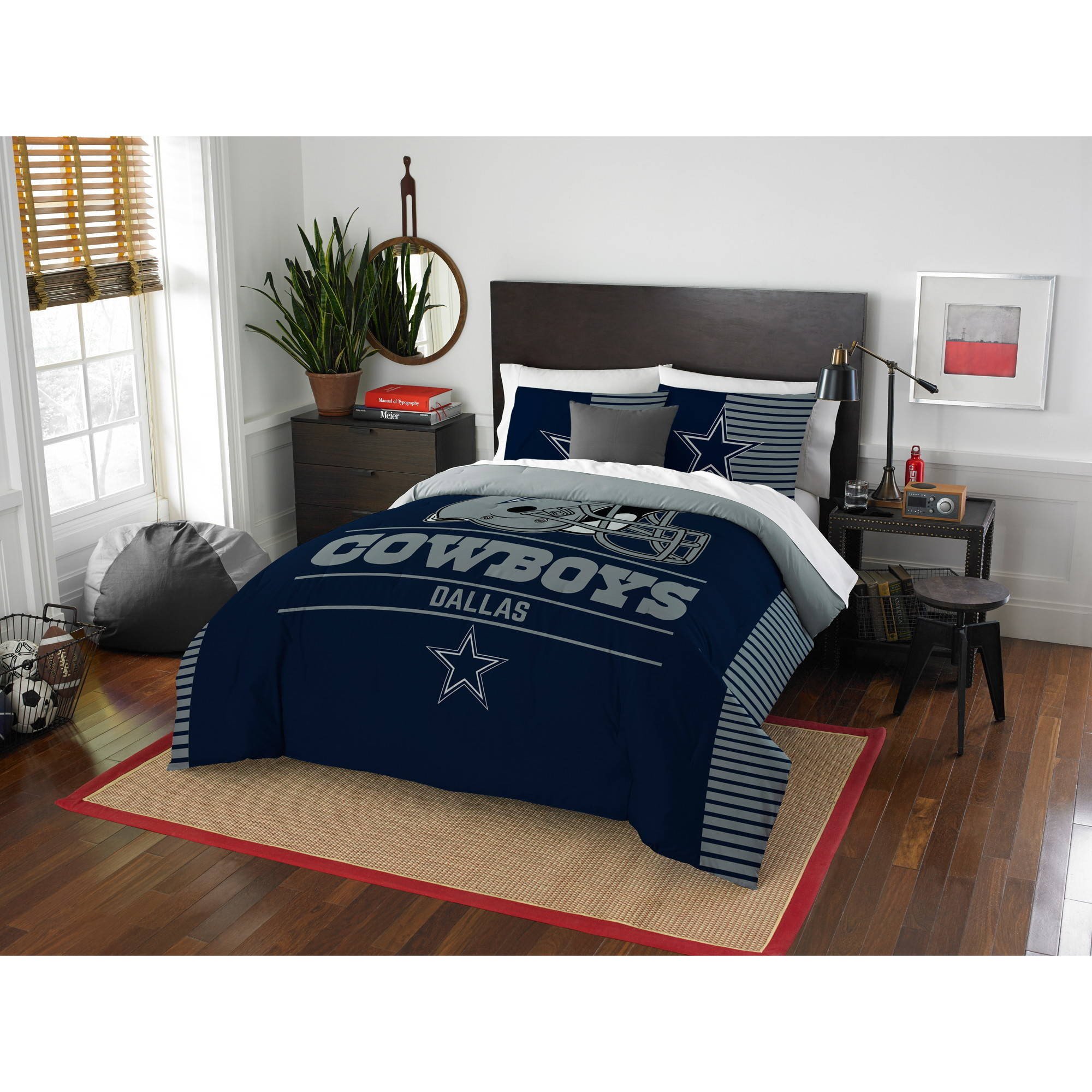 Dallas Cowboy Bedroom Set Lovely Home &amp; Kitchen Nfl Dallas Cowboys Draft Twin Bedding