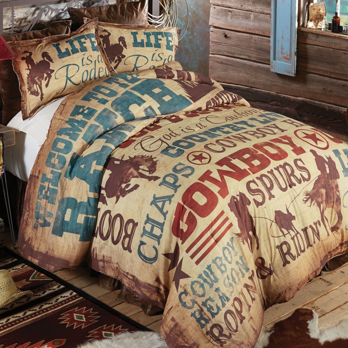 Dallas Cowboy Bedroom Set Luxury Cowboy Lifestyle forter King