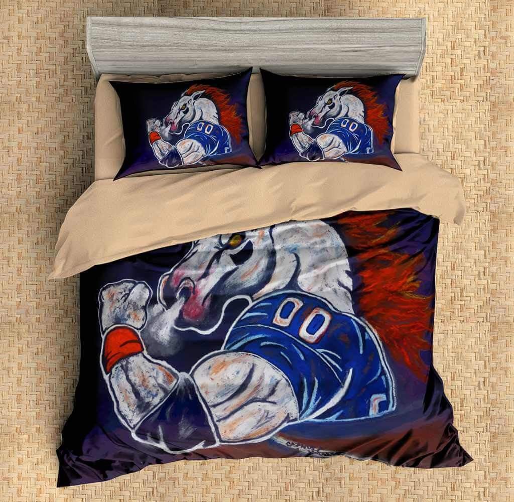 Dallas Cowboy Bedroom Set Luxury Sport Customized Bedding Threelemonshome