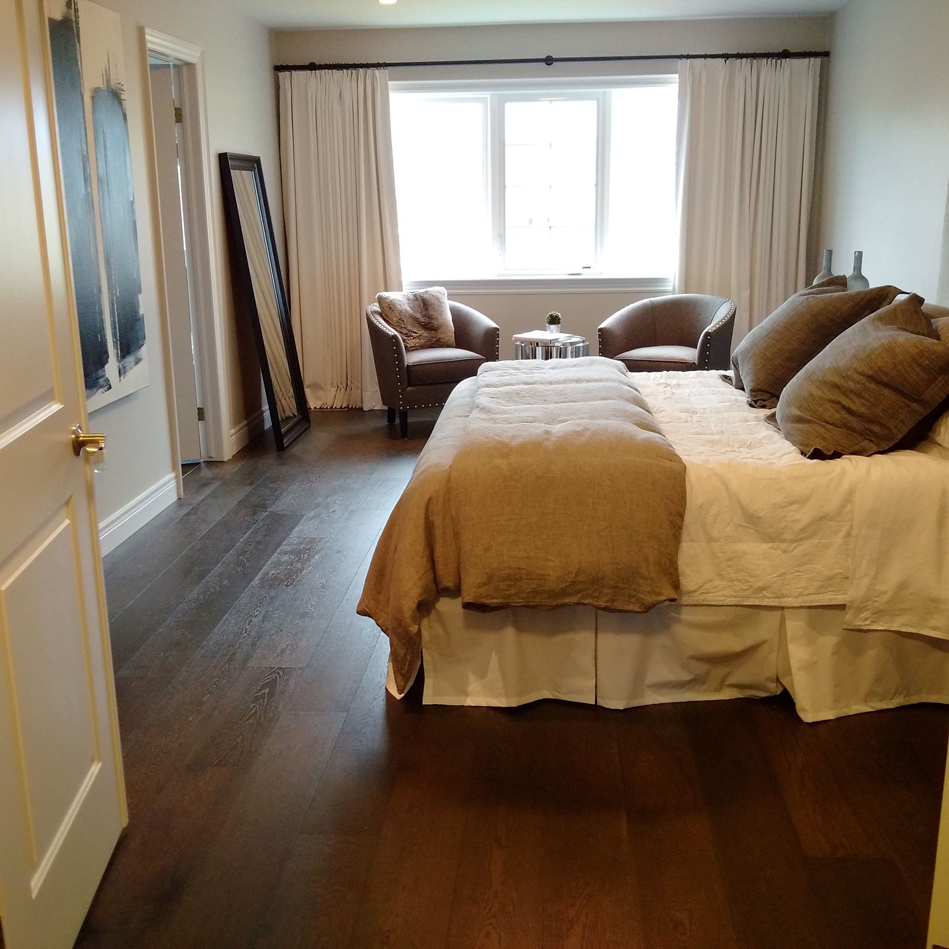 Dark Wood Floor Bedroom Beautiful Cité Designer White Oak Character Lauzon Hardwood