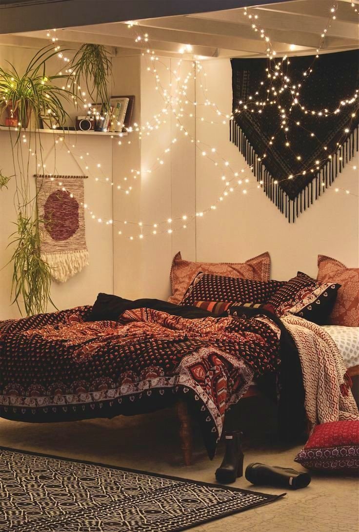 Decorative Light for Bedroom Elegant Image Result for Tumblr Bedrooms Hipster